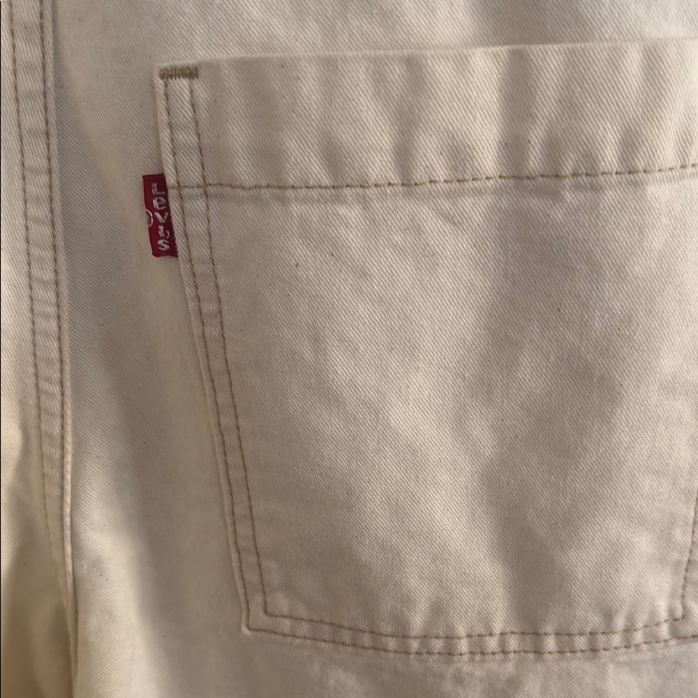 Levi's Cream Jumpsuit - Picture 7 of 9